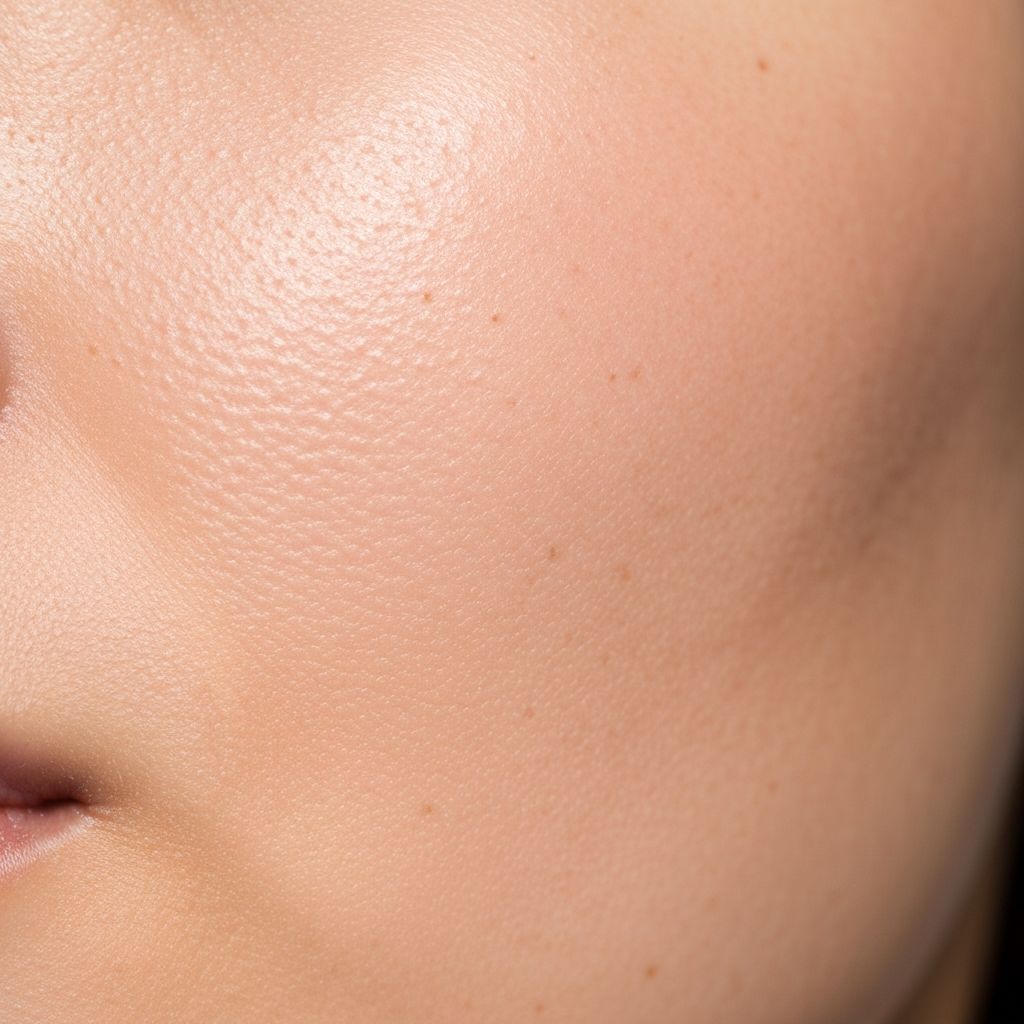 Tekstur kulit wajah